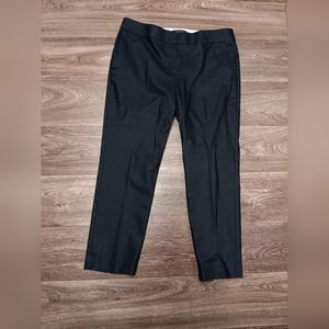 Ann Taylor Devin Fit women size 8 blue straight dress pants